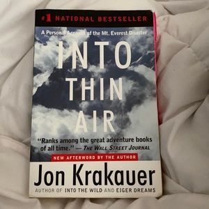 Book — Into Thin Air